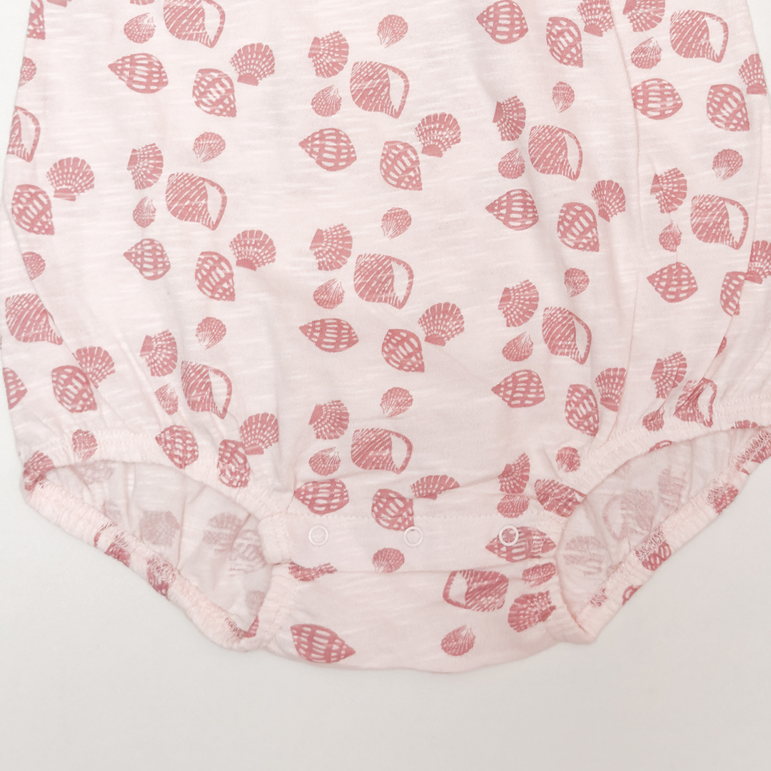 PINK RUFFLED ONESIE