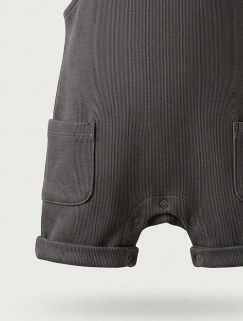 Grey boys dungaree