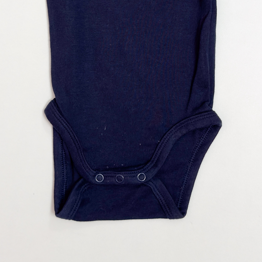 NAVY BLUE FULL SLEEVE ONESIE