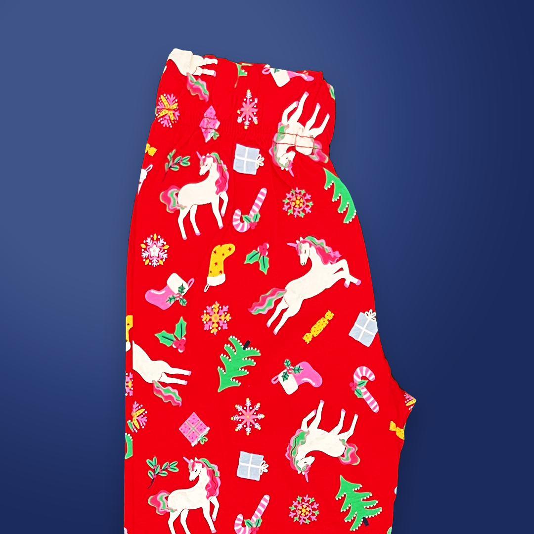 Red printed co ord set