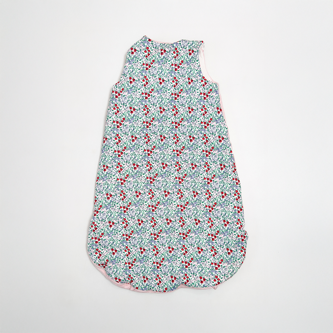 PINK FLORAL BUNNY SLEEPINGBAG