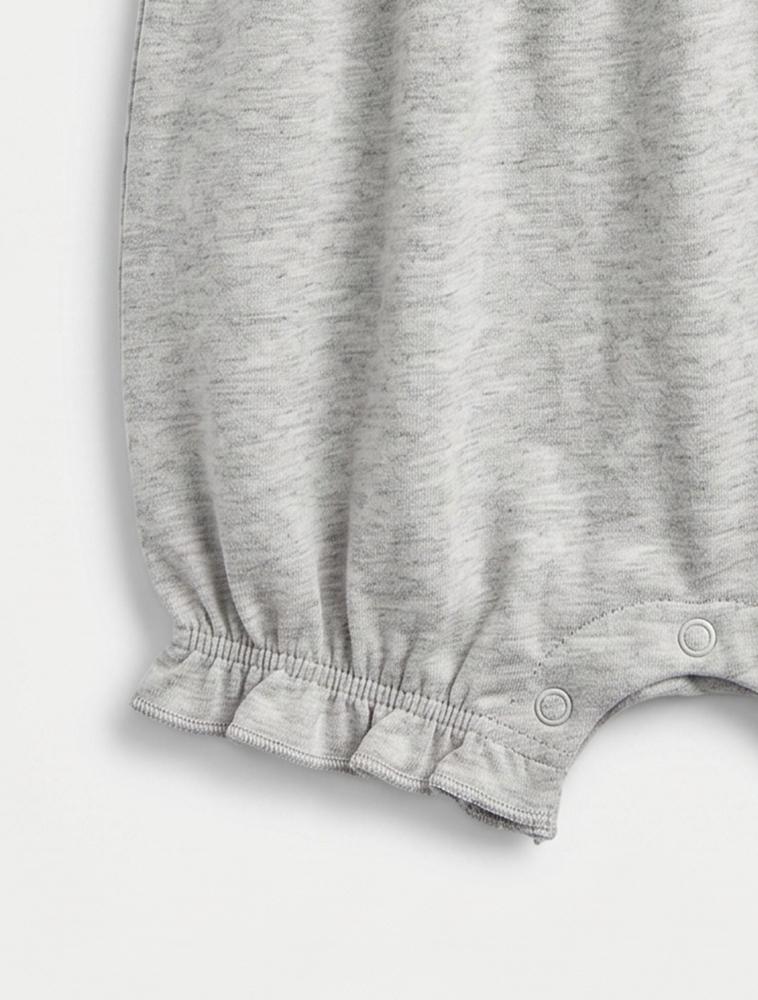 Grey fancy girls jumpsuit