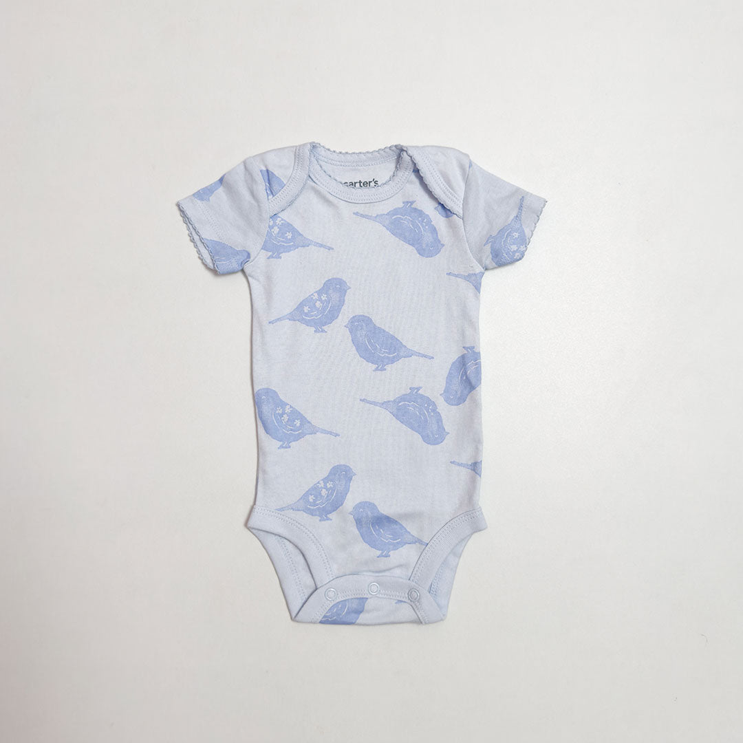 BLUE PRINTED ONESIE