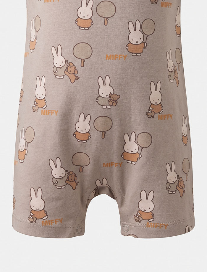 Grey bunny printed jumpsuit