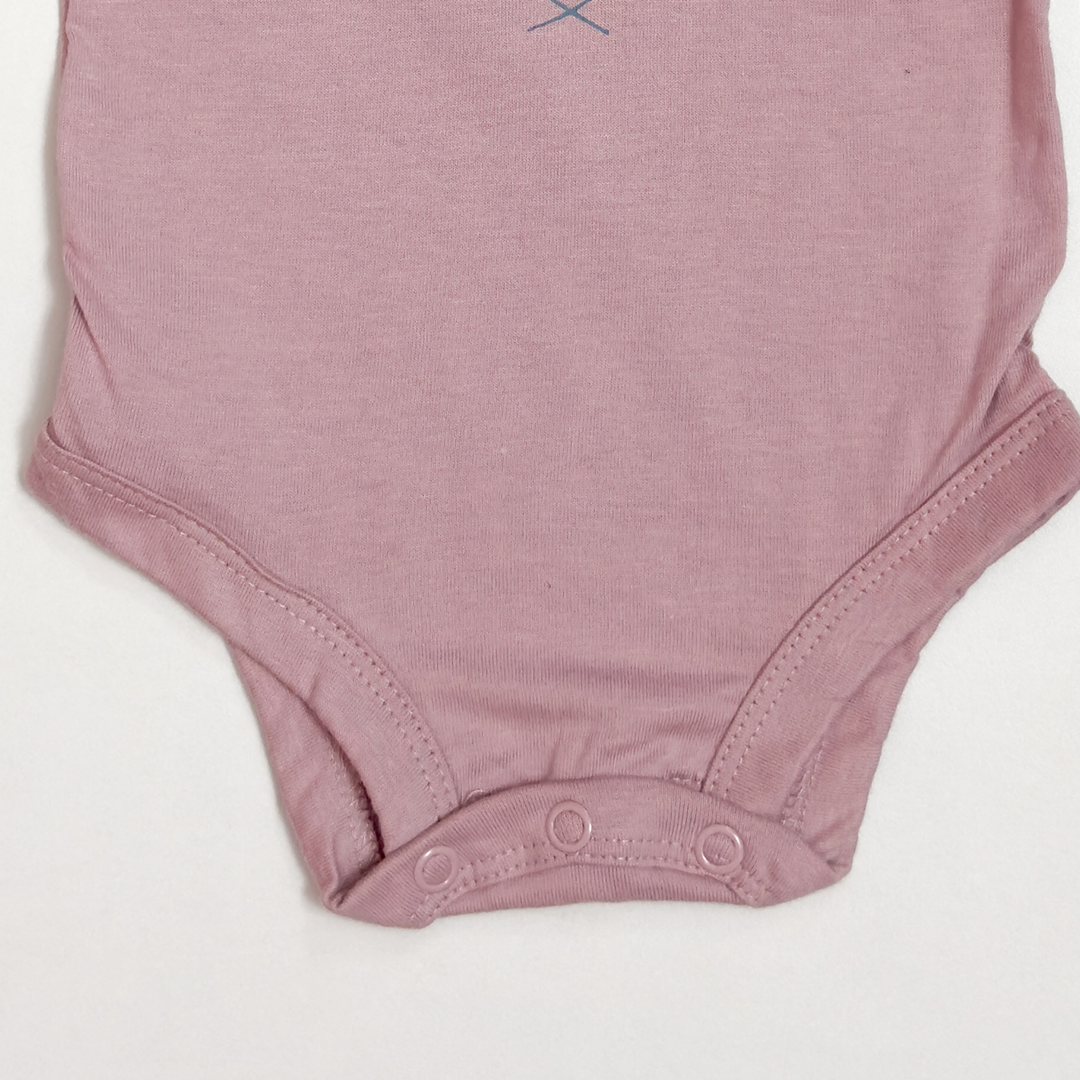 LAVENDER PRINTED ONESIE