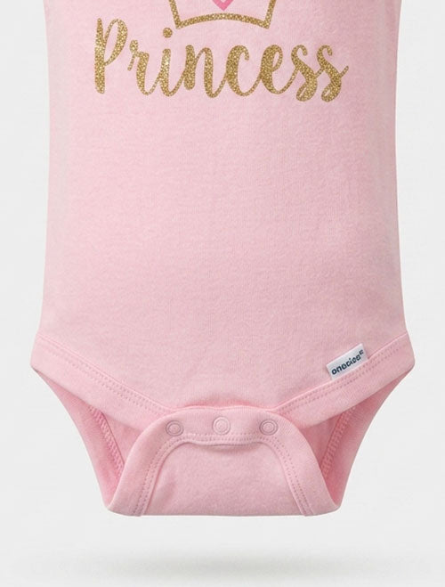 Pink princess onesie