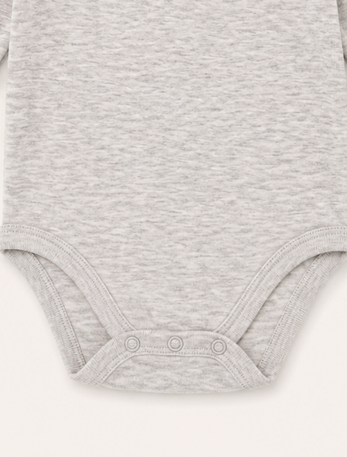 Grey unisex onesie