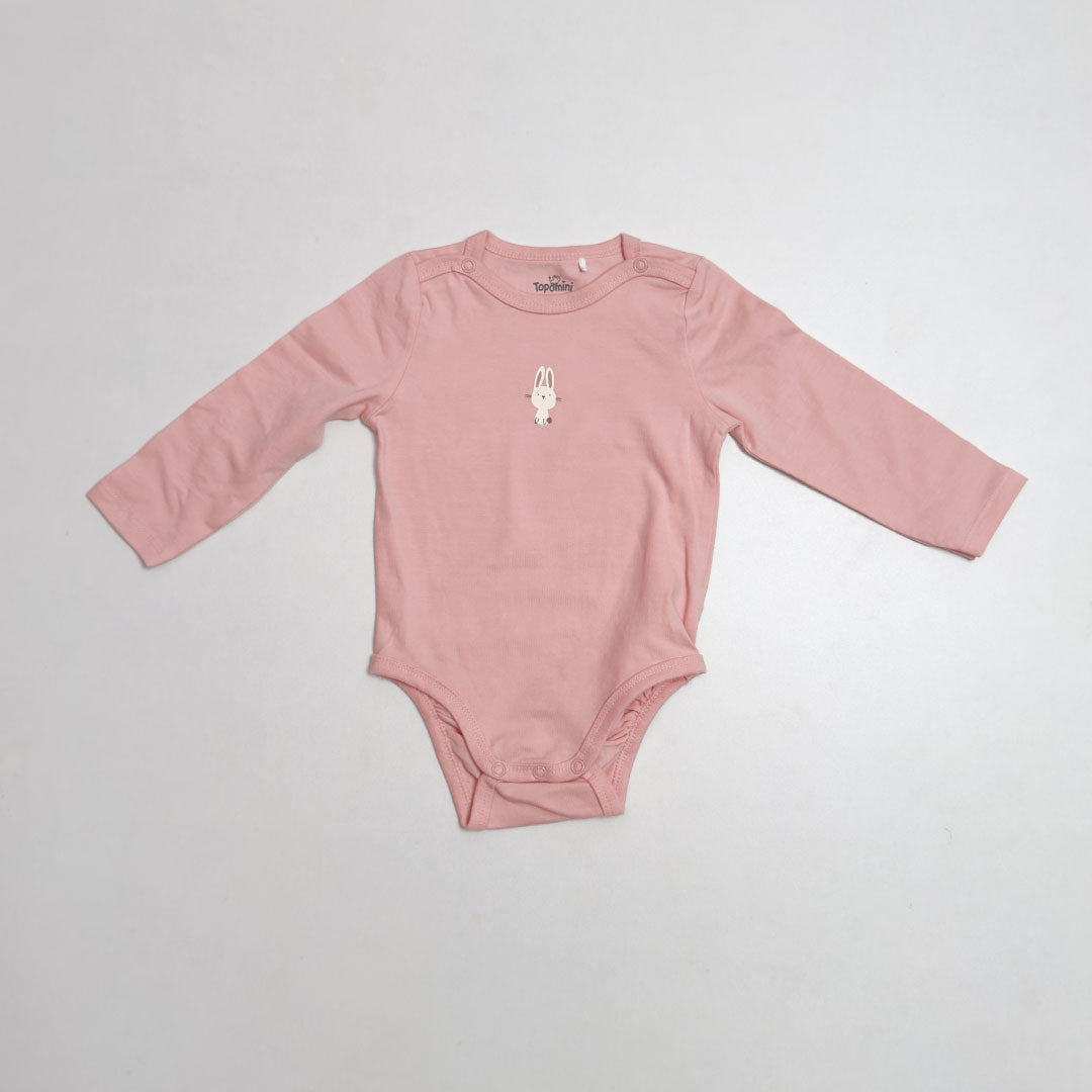 PINK BUNNY ONESIE
