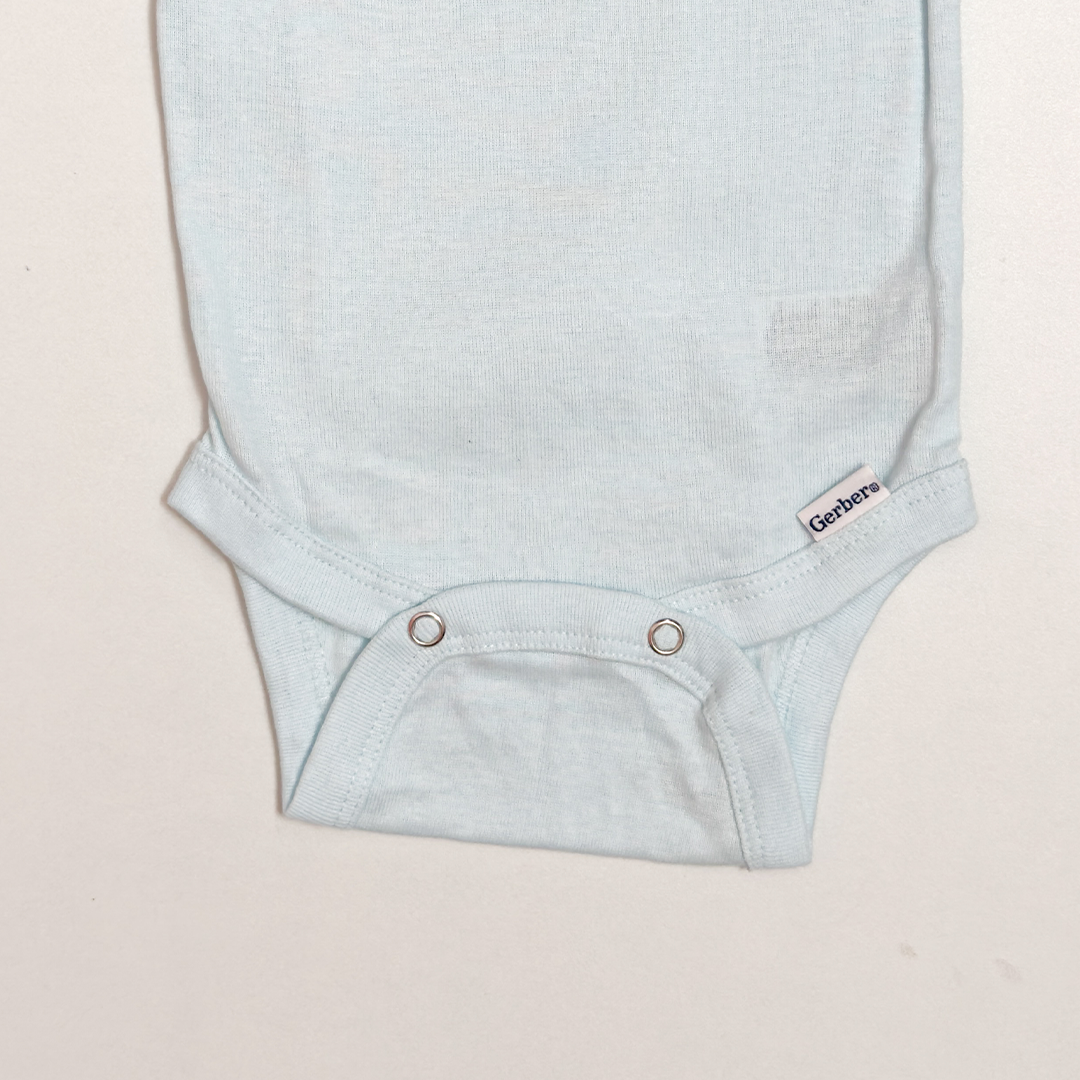 BLUE OCEAN PRINTED ONESIE