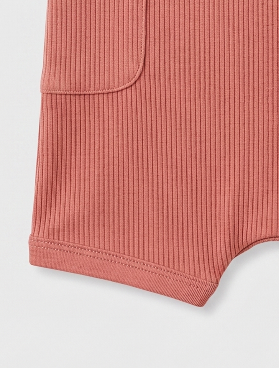Peach knitted jumpsuit