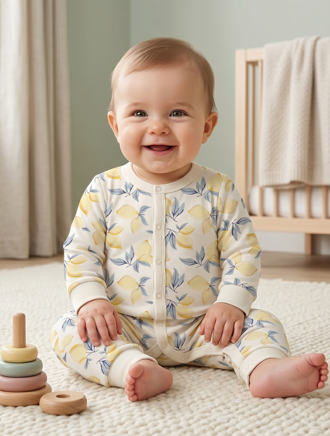 LEMONE PRINTED ROMPER