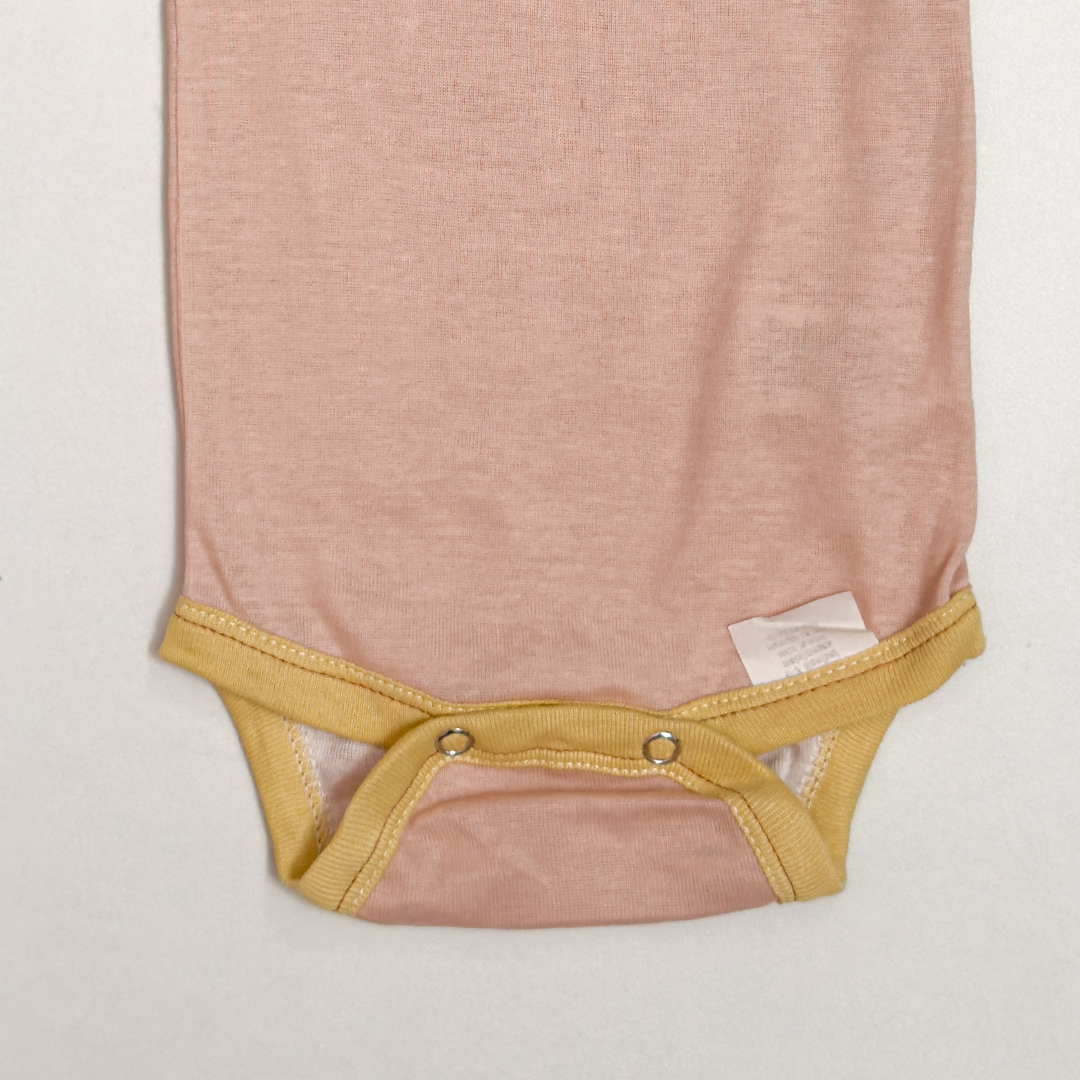 CREAM YELLOW ONESIE