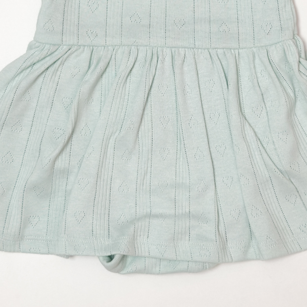 MINT GREEN POINTELLE SUNSUIT