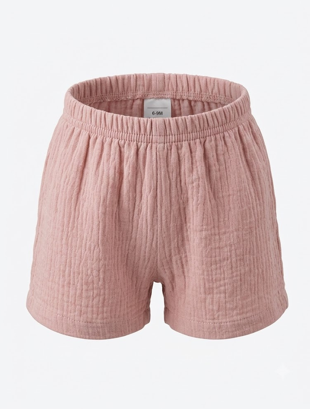 Muslin Shirt & Shorts Co-ord Set – Blush Pink