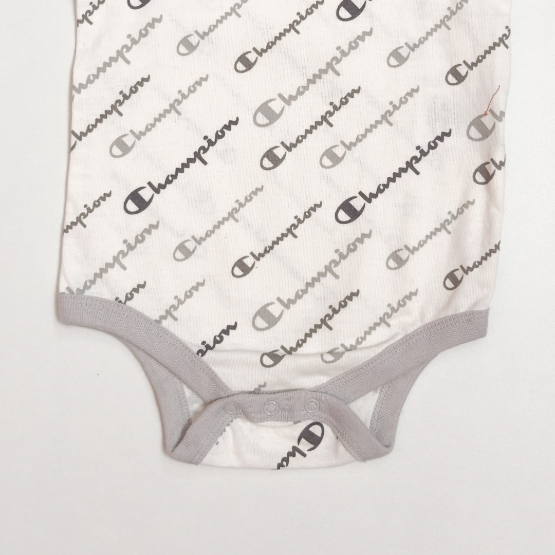 WHITE PRINTED ONESIE