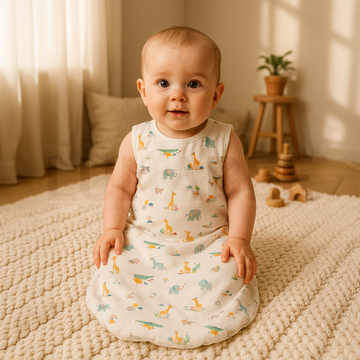 ANIMAL PRINTED SLEEPING BAG