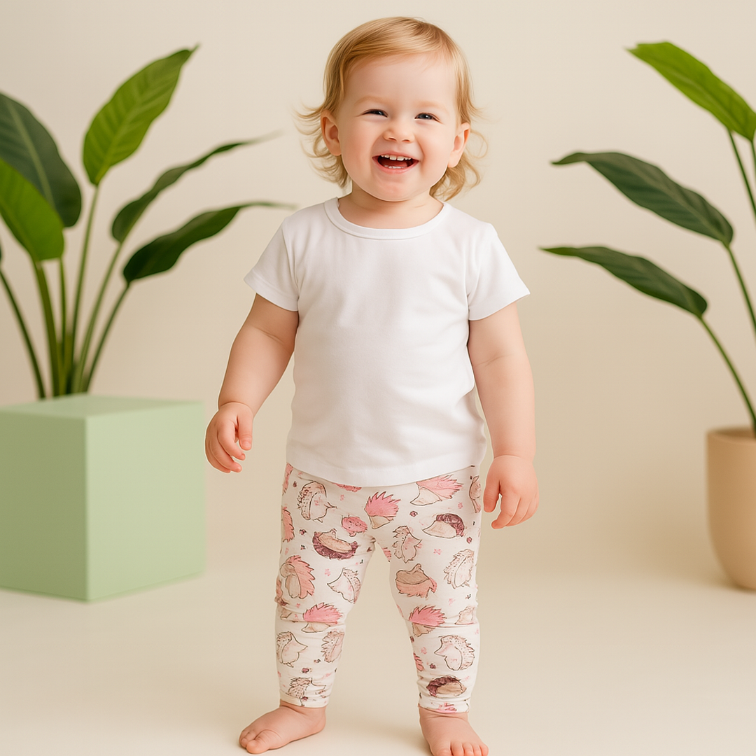 PRINTED COTTON PANTS