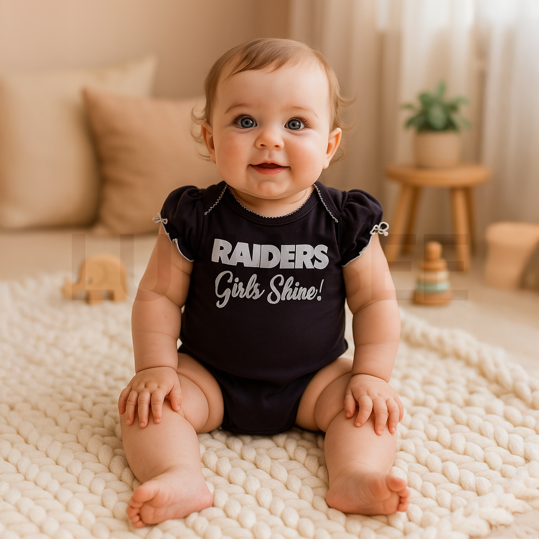 GIRLS PRINTED COTTON  ONESIE
