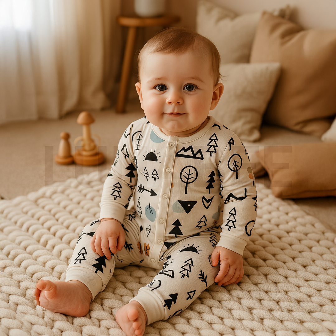GERBER MODERN MOMENTS BABY ROMPER