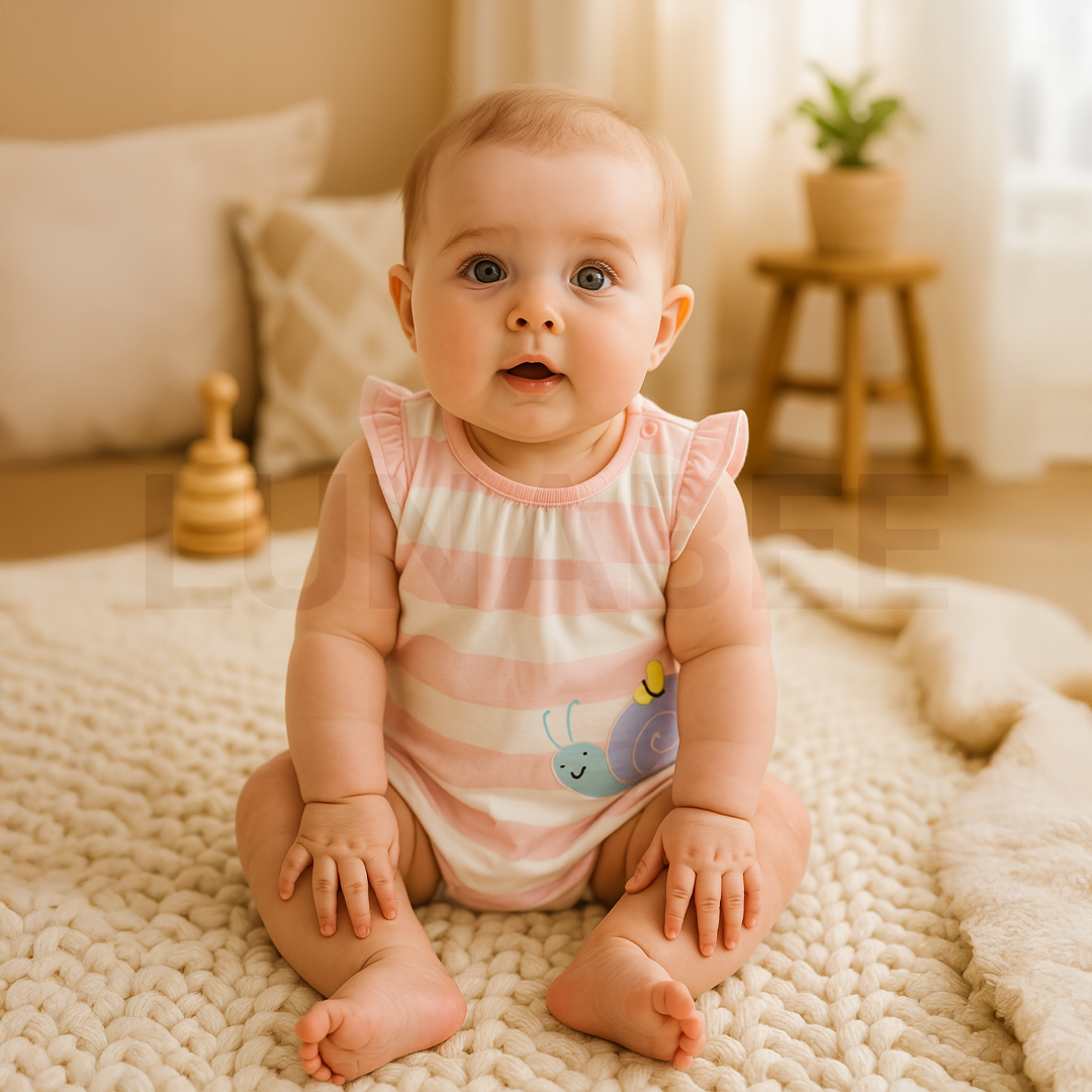 PINK STRIPED JUMPSUIT